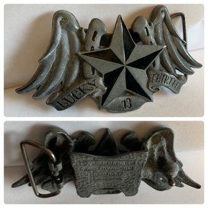 Lucky 13 Belt Buckle